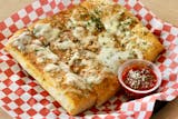 Garlic Bread with Melted Mozzarella Cheese