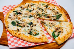 Alfredo Florentine Pizza