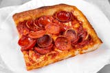 Pepperoni Square Pizza Slice
