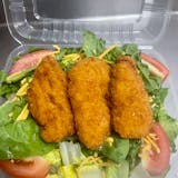Chicken Fritter Salad