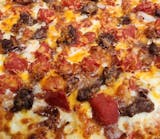 Brick's Bacon Cheeseburger Pizza