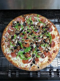 Three to Six Toppings Pizza