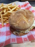 Crispy Chicken & Egg Sandwich