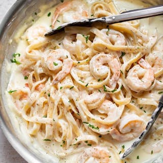 Grilled Pesto Shrimp