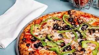 The 5 Lb. Works Pizza