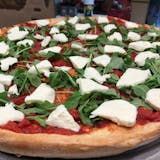 Fresh Mozzarella Pizza with Arugula & Tomatoes 18"