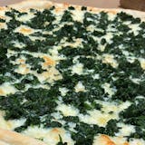 White Pizza with Spinach 18"