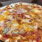 Four Cheese with Sauce Pizza 18"