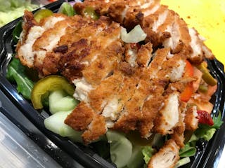 Chicken Cutlet Salad