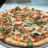 12" Supreme Pizza with Pepperoni, Sausage, Fresh Mushrooms & Spinach