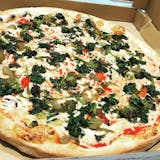 18" Pizza with Mix Veggies & VEGAN Cheese