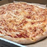 12" Vegan Plain Pizza with Sauce and Vegan Cheese