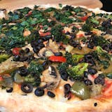 12" Mixed Veggie Pizza, Vegan, NO CHEESE