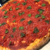 18" Marinara with Fresh Basil & Olive Oil Pizza