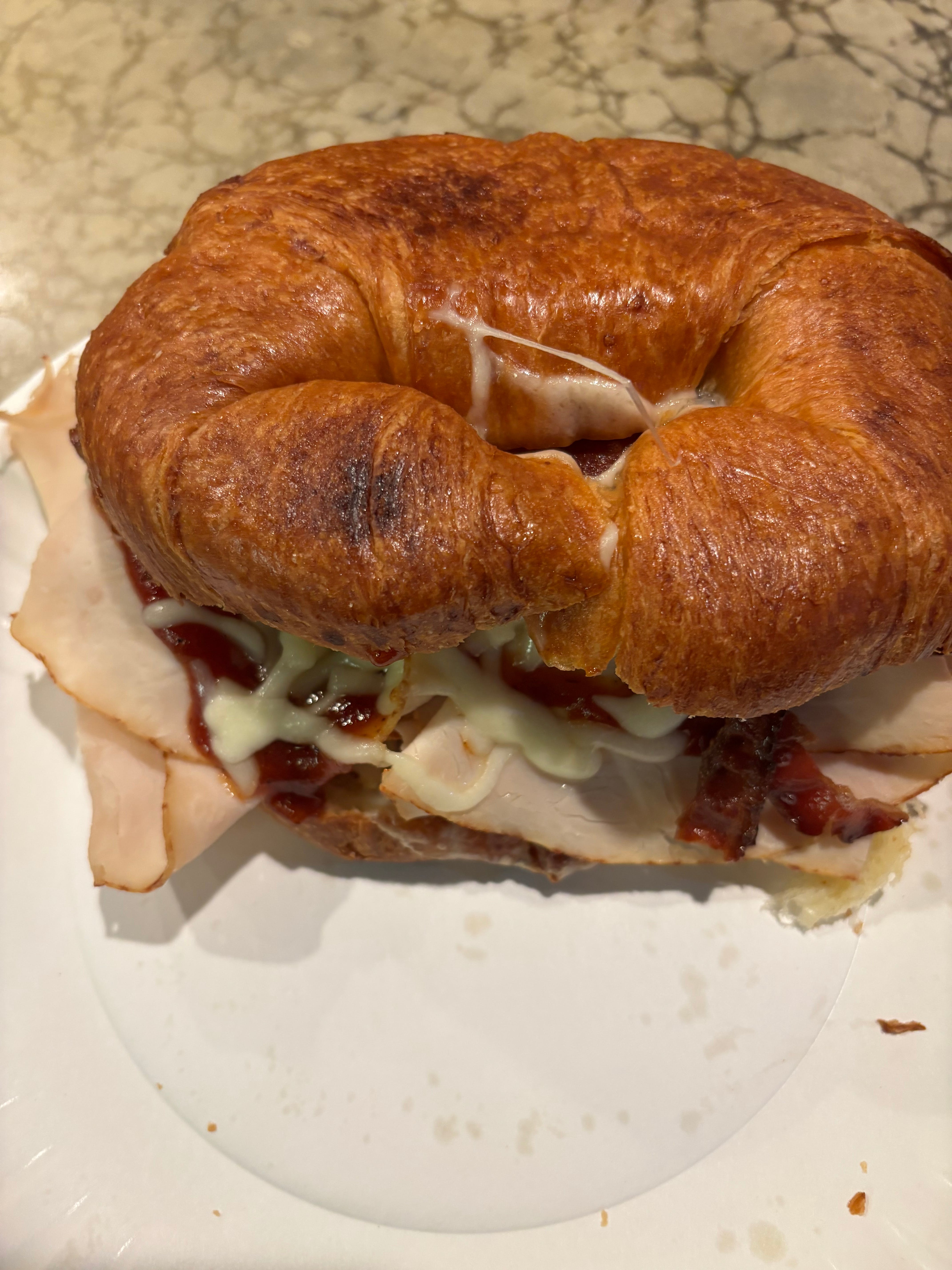 Turkey Bacon Croissant