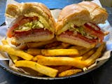 Ultimate Italian Sandwich with Fries