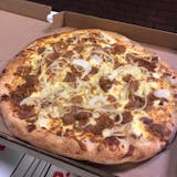Round Thin Crust Combination Pizza