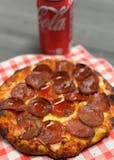 Mini & Soda (Cheese or Pepperoni ONLY)