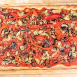 Vegetariana Pizza in Teglia