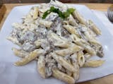 Gluten Free Penne alla Boscagliola in Cream Sauce