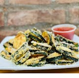 Zucchini Parmigiano Chips