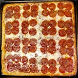 Sicilian Square Thick Crust Pizza ONE SIZE ONLY