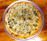 Spinach & Bacon Pizza