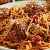 Kid's Meatball Spaghetti