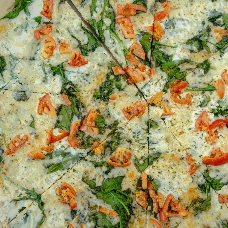 Bianca Florentine Pizza