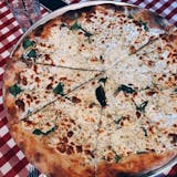 White Pizza (Pizza Bianca)with garlic