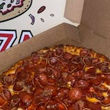 Two Large 8 Cut One Topping Pizzas Special