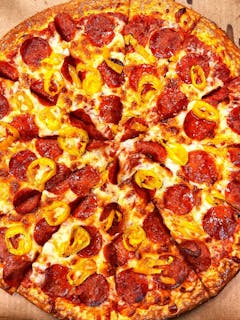 Large 8 Cut Pizza with Two Topping Special