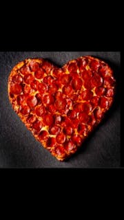 Heart shaped PIZZA