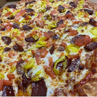 Mangal Soujouck Pizza