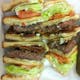 Cheeseburger Club Sandwich