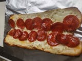 Garlic Bread with Cheese & Pepperoni
