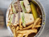 Turkey & Cheese Triple Decker Club