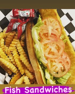 Fish Sandwich & Fries