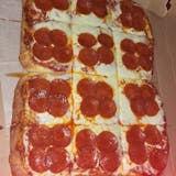 Thick Sicilian Square Cheese Pizza