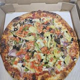 Garden pizza