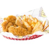Chicken Tenders & Wedge Fries Basket