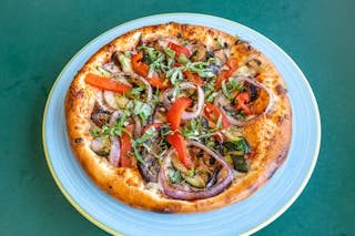 Two Grilled Veggie Pizza