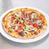 Grilled Vegetarian Pizza