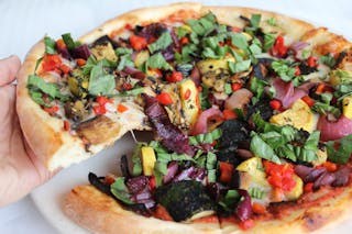 Grilled Vegetarian Pizza