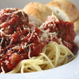 Spaghetti Bolognese & Choice of Contorni