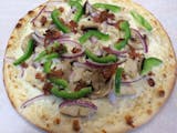 Garlic Chicken & Bacon Pizza