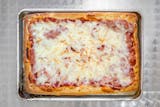 20. Sicilian Cheese Pizza