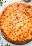 Two 16'' Cheese Pizza with 1 Topping, 1 Large Caesar Salad, 1 Brother's Fries & 2-Liter Soda