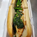Grilled Chicken Hero with Broccoli Rabe