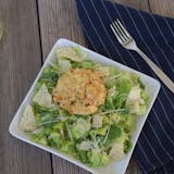Caesar Salad with Crabcake
